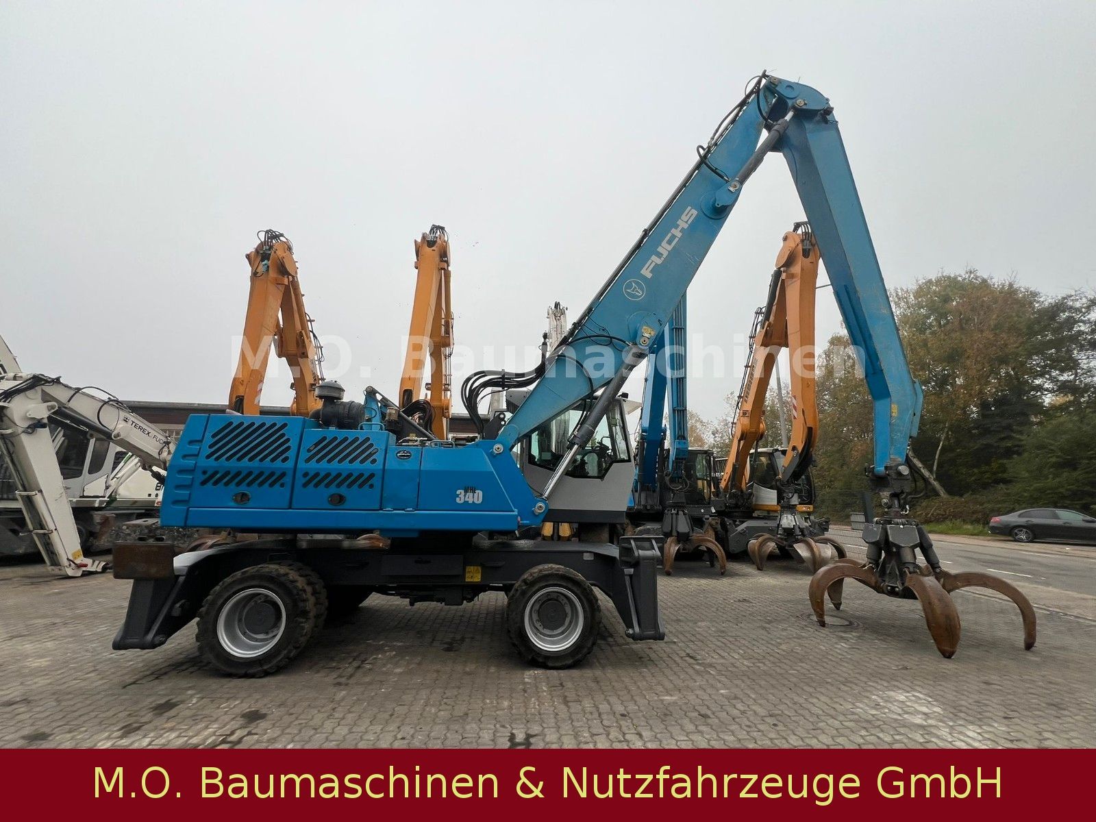 Fahrzeugabbildung Fuchs MHL 340  / AC  /Polypgreifer / ZSA /AC / Hochf.K