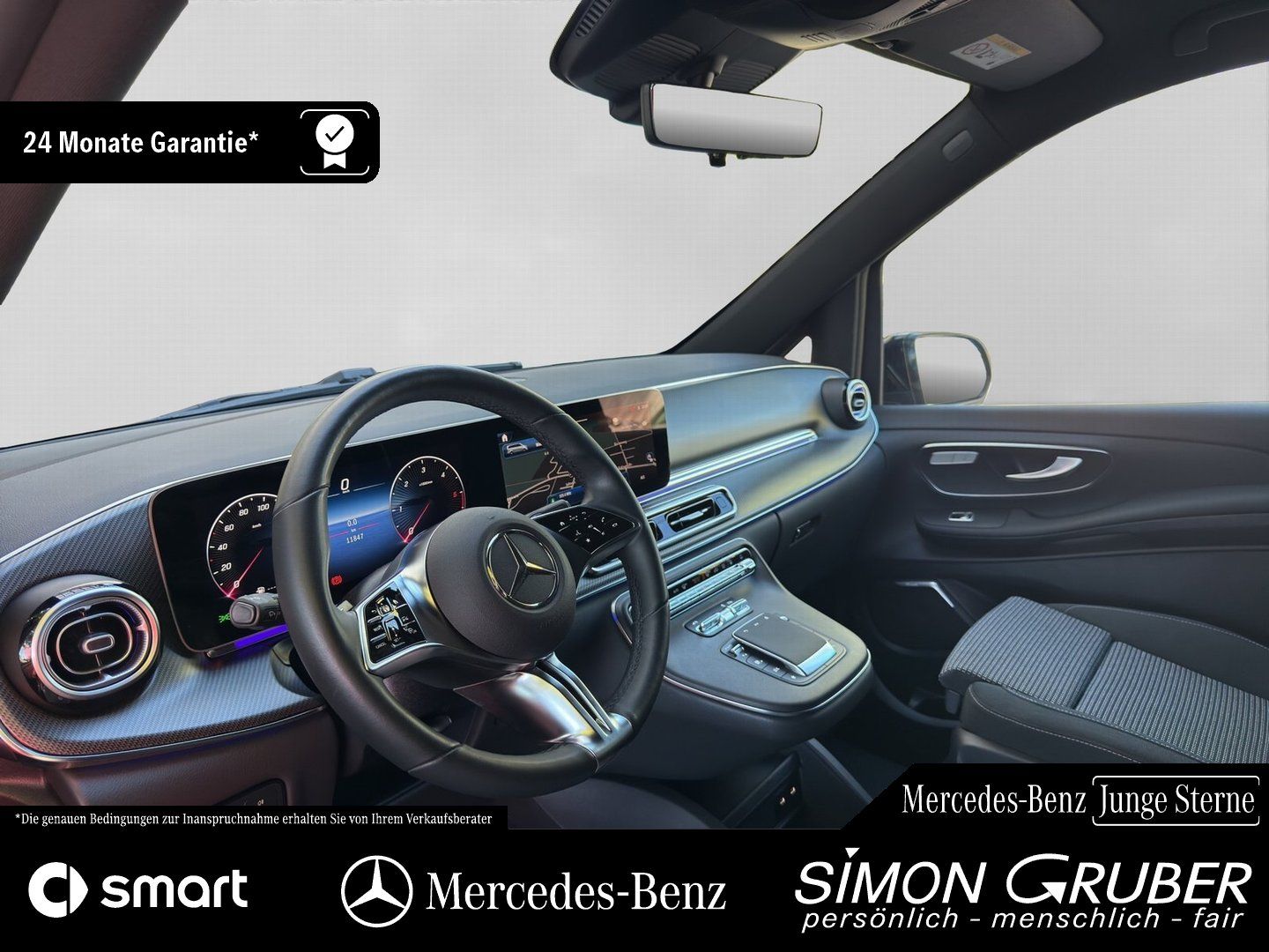 Fahrzeugabbildung Mercedes-Benz V 250 d 4M AMG Night Standhzg Burm eTüren 7Sitze
