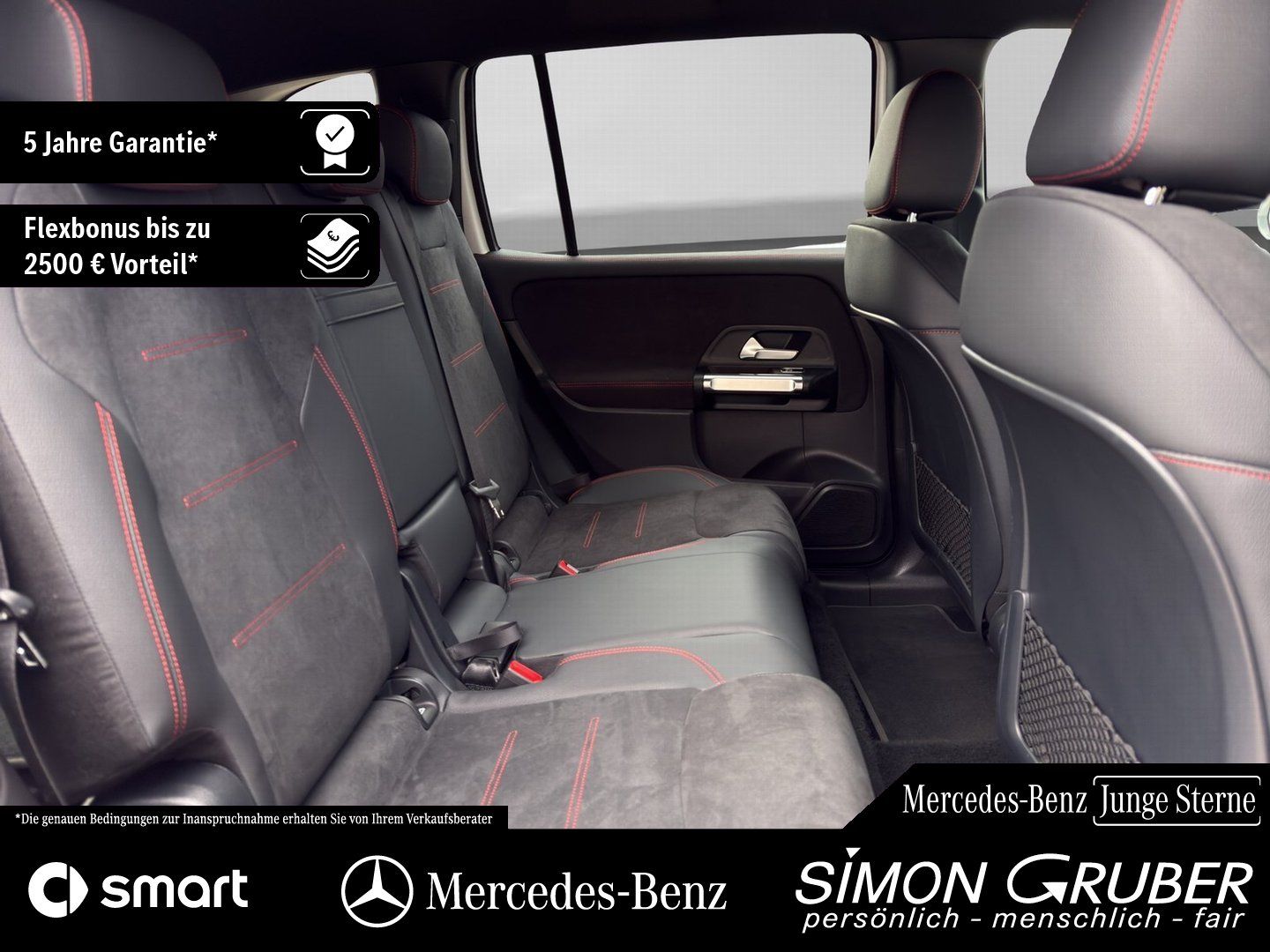 Fahrzeugabbildung Mercedes-Benz EQB 300 4M AMG Night 360 Winter 7Sitze Model 25