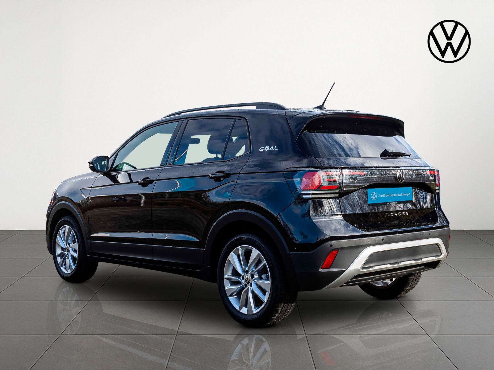 Volkswagen T-Cross 1.0 TSI DSG GOAL, AHK, Navi, LED, App-Co, миниатюра 4