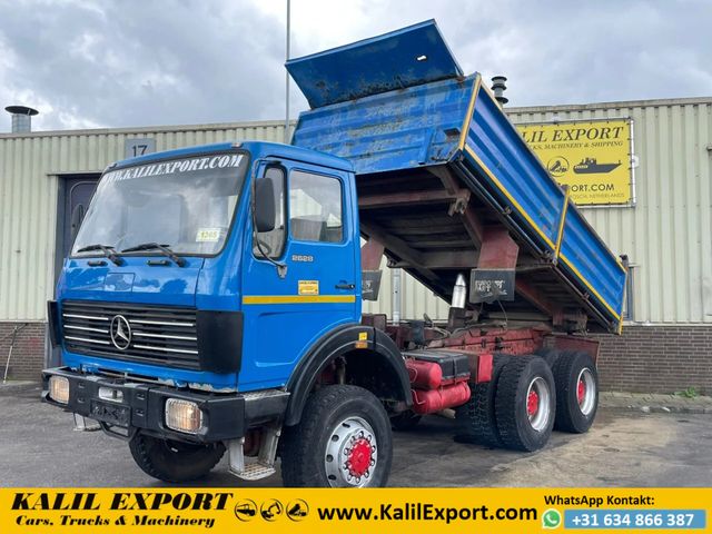 Mercedes-Benz SK 2628 Kipper 6x6 V8 Big Axle's Auxilery ZF Top