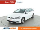 Volkswagen Golf VII 1.5 TSI ACT Highline BM Aut.*NAVI*LED* - mit Benzin-Antrieb: Weiß, Scheckheftgepflegt, Kombi