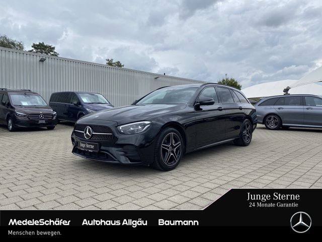 Mercedes-Benz E 300 T d 4M AMG Night SHD AHK LED ESCHEschwarz