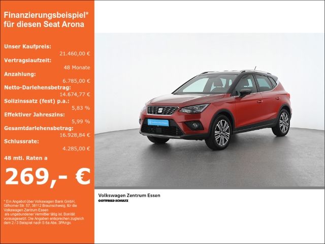 Seat Arona Xcellence TSI DSG LED Navi Sitzhzg