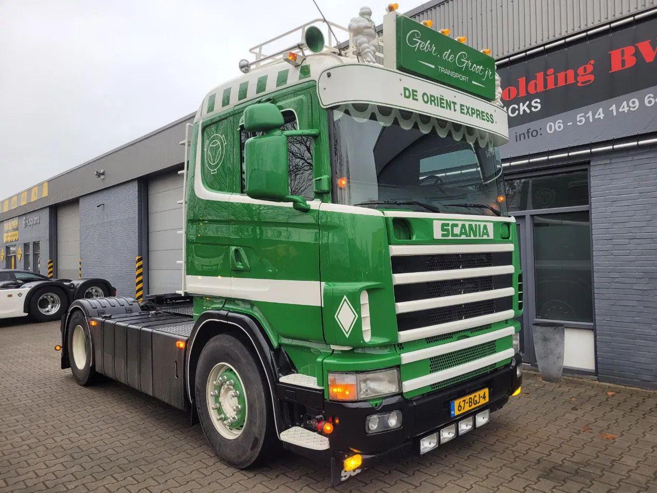 Scania R164-480 V8 A4X2 steel /air manual retarder low