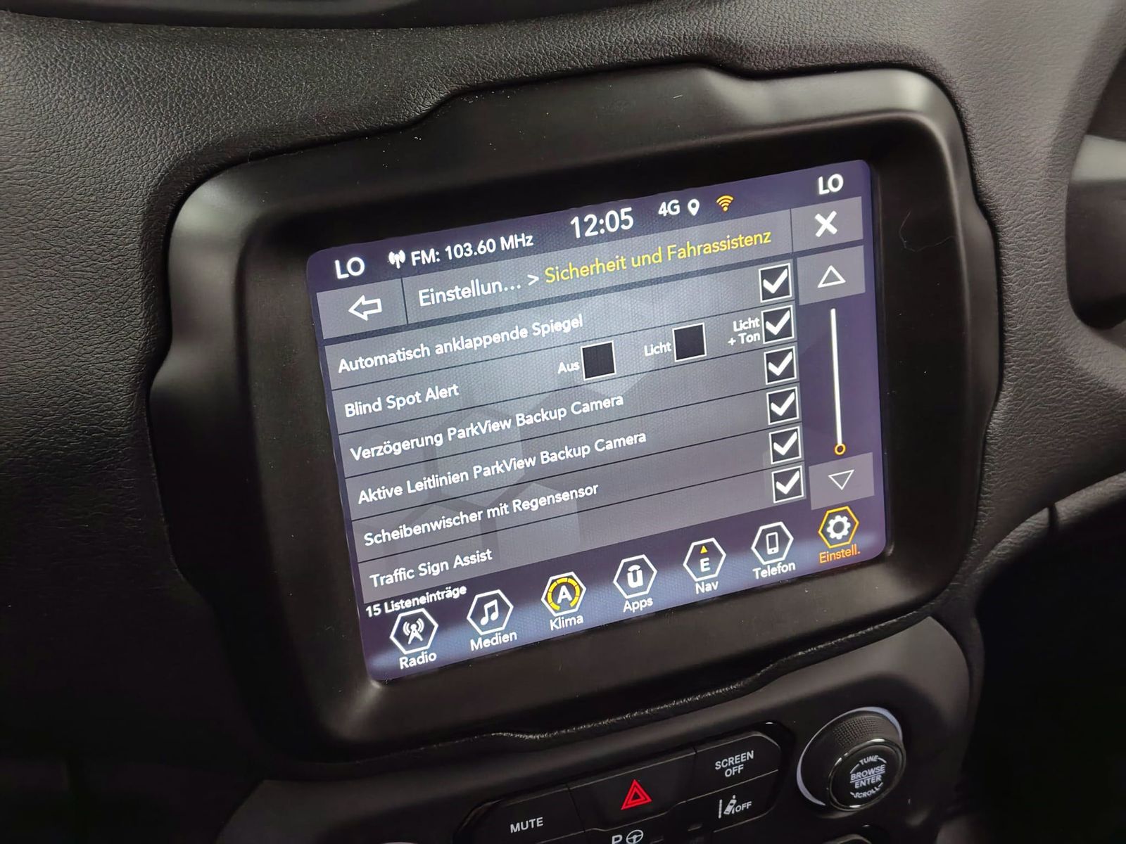 JEEP Renegade 1.5 MultiAir MHEV Altitude Automatik – Bild 28