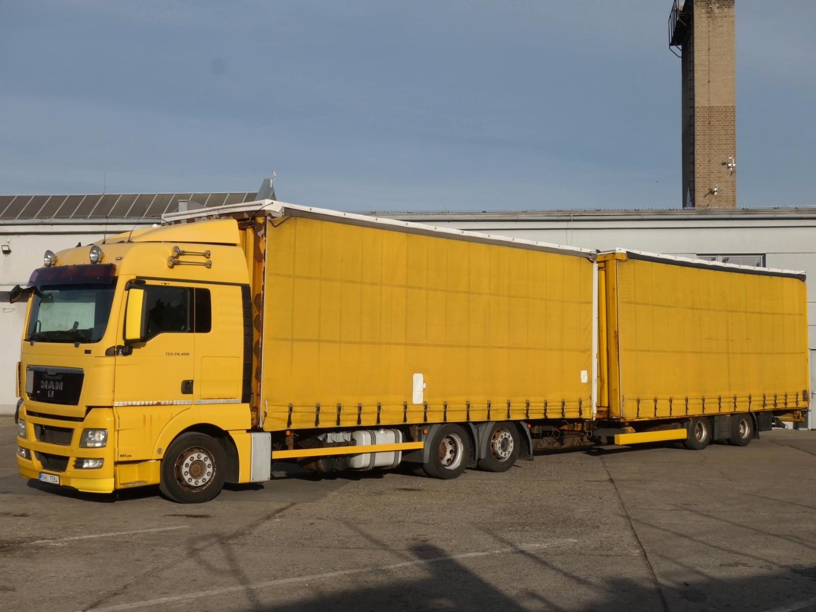 MAN TGX 24.400 EEV 6x2 + Anhänger Krone 120m3