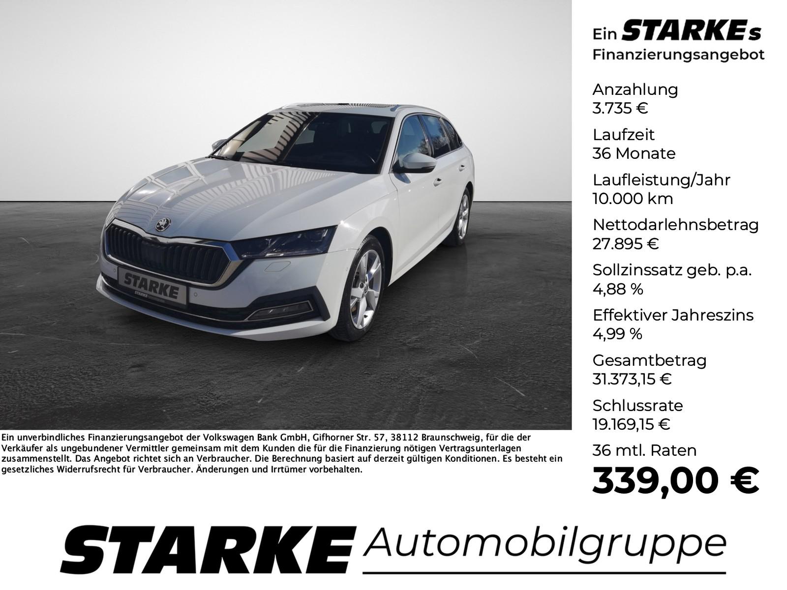 Skoda Octavia Combi 2.0 TDI DSG 4x4 Style  HeadUp Pano