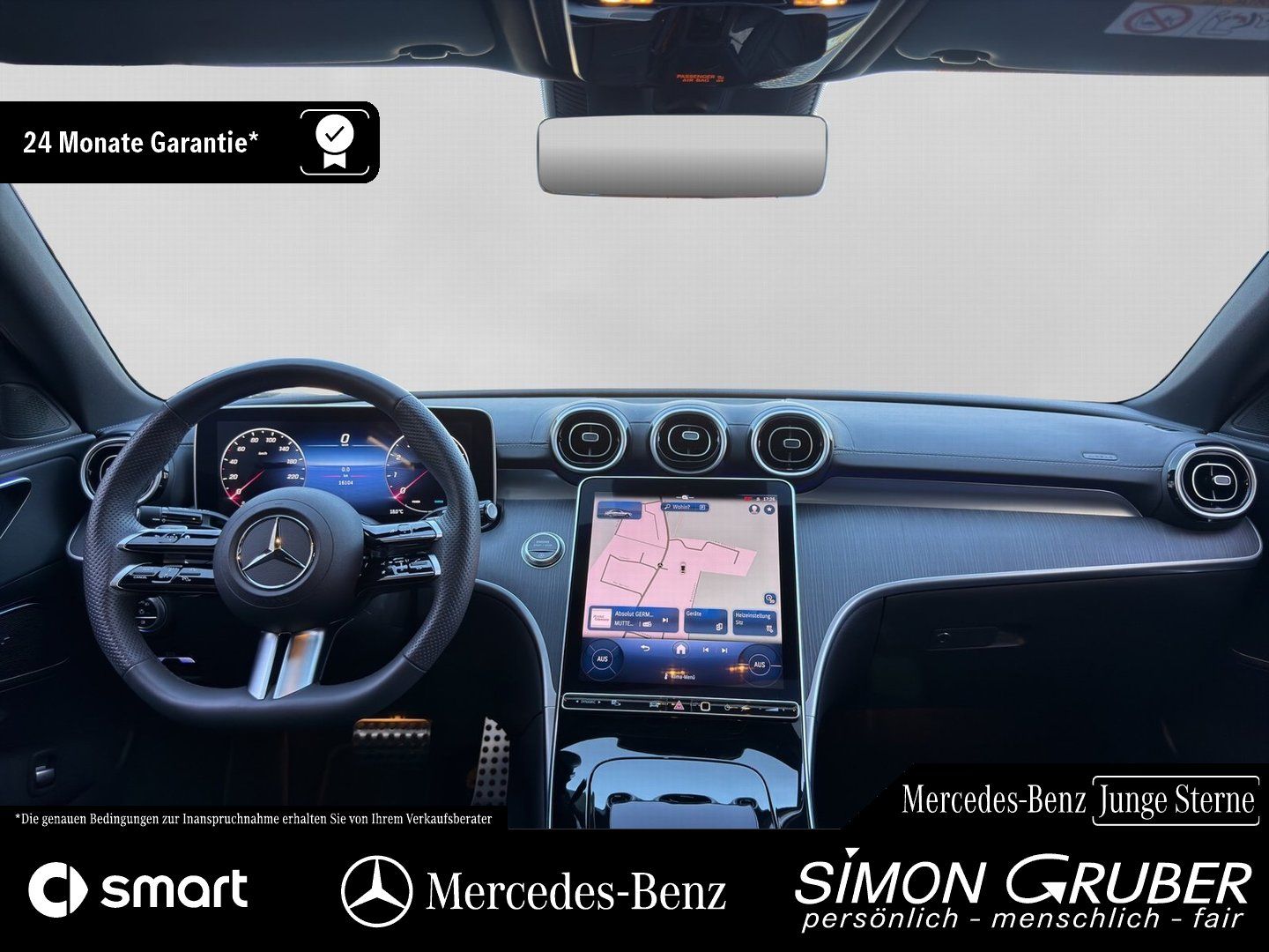 Fahrzeugabbildung Mercedes-Benz C 200 AMG Night Pano Ambi Memory AdSound 19Zoll