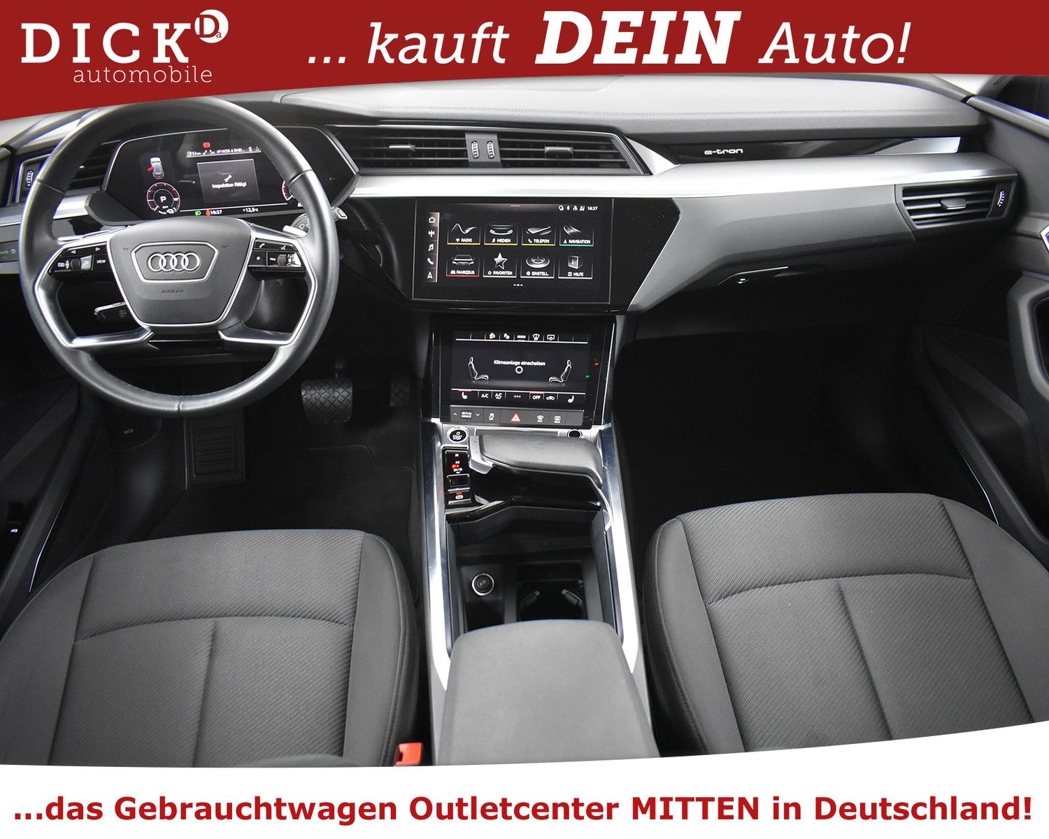 AUDI e-tron 55 Quatt Advan LUFT+HEAD+VIRTU+LED+KAM+20 - Image 8