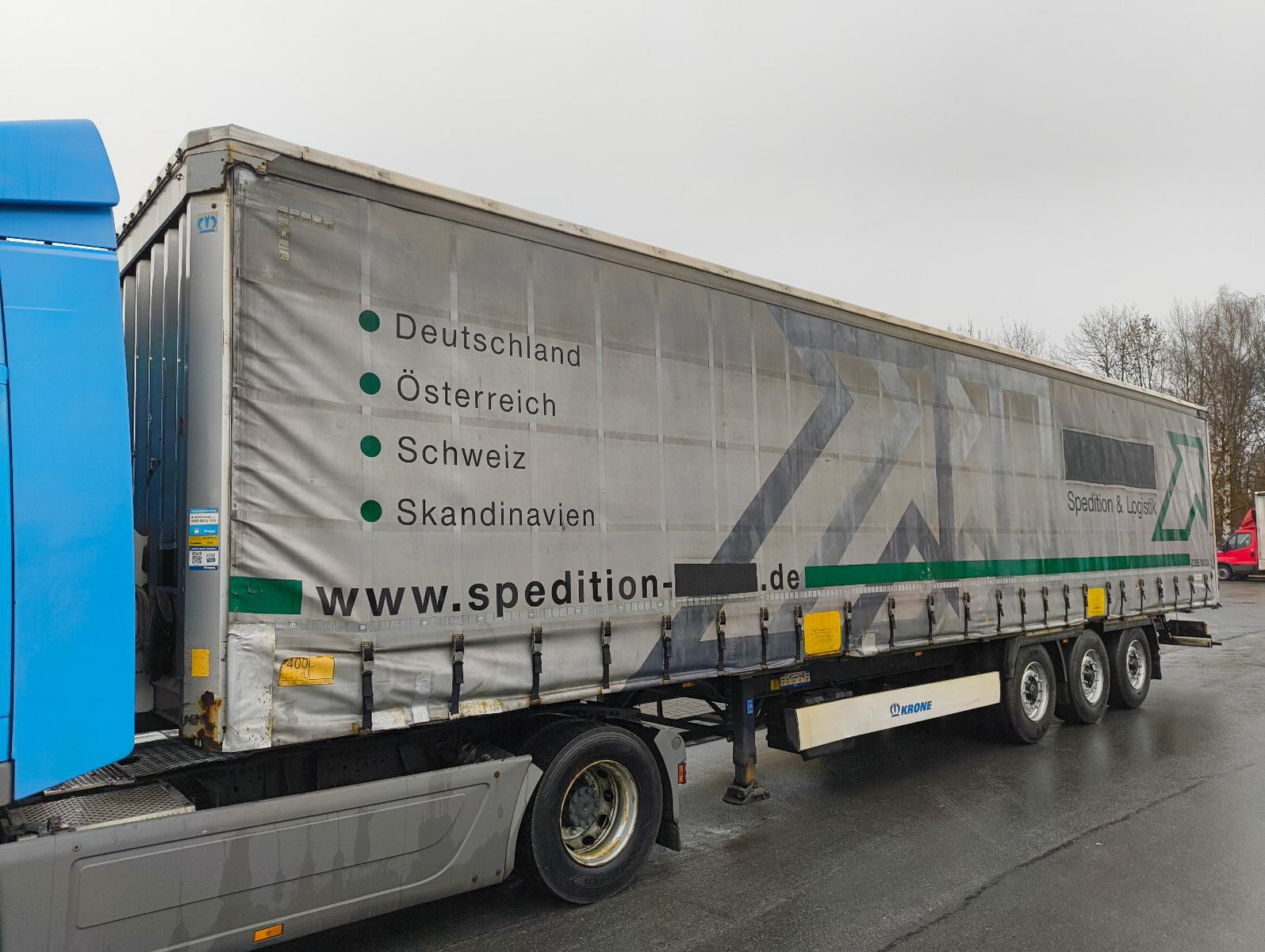 Krone SD Standard Pritsche/Plane Scheibe, **NO COIL!!!