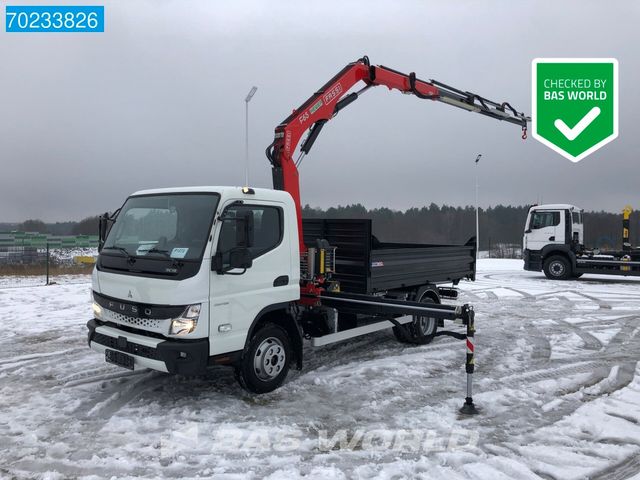 Mitsubishi Canter 9C18 4X2 F65B 0.23 One Kran Crane 3-SEITE