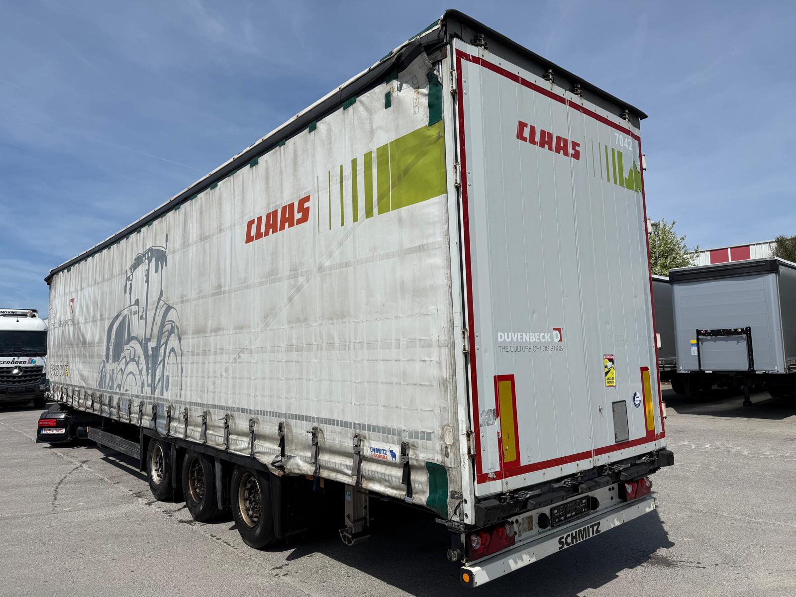 Schmitz Cargobull  3 Achs Mega X-Light Hubdach verzinkt TOP Reifen