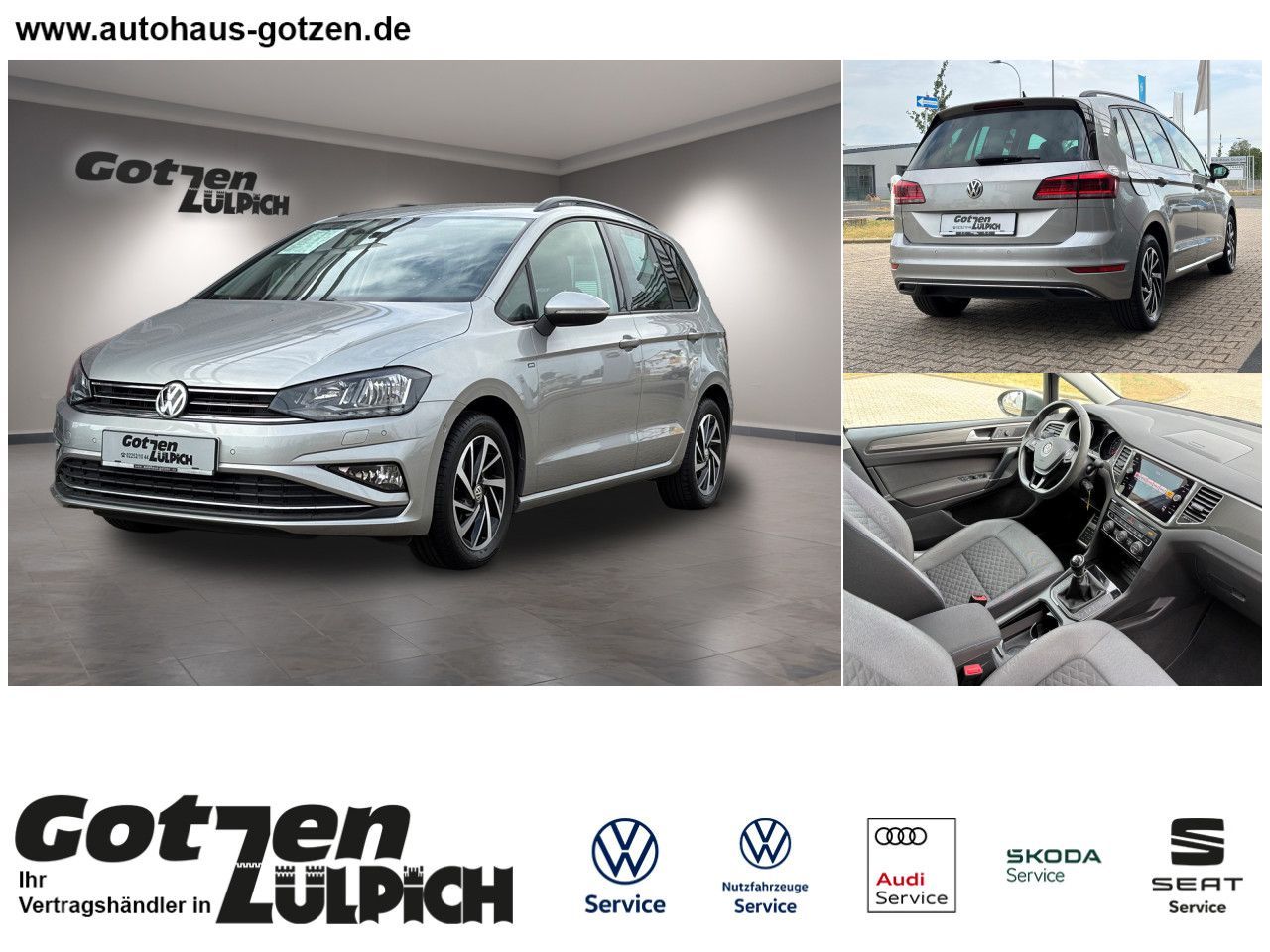 Fahrzeugabbildung Volkswagen Golf Sportsvan Join 1.0 TSI Klima PDC Bluetooth