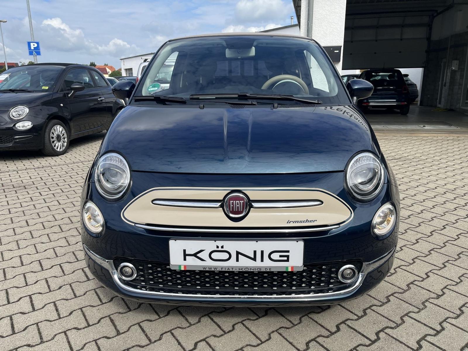Fiat 500C Cabrio Irmscher Carplay*Klima*Leichtmetall