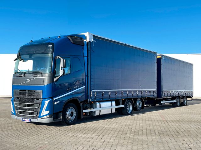 Volvo FH 460  JUMBO 120M3  2x775 38 palett SALON PL