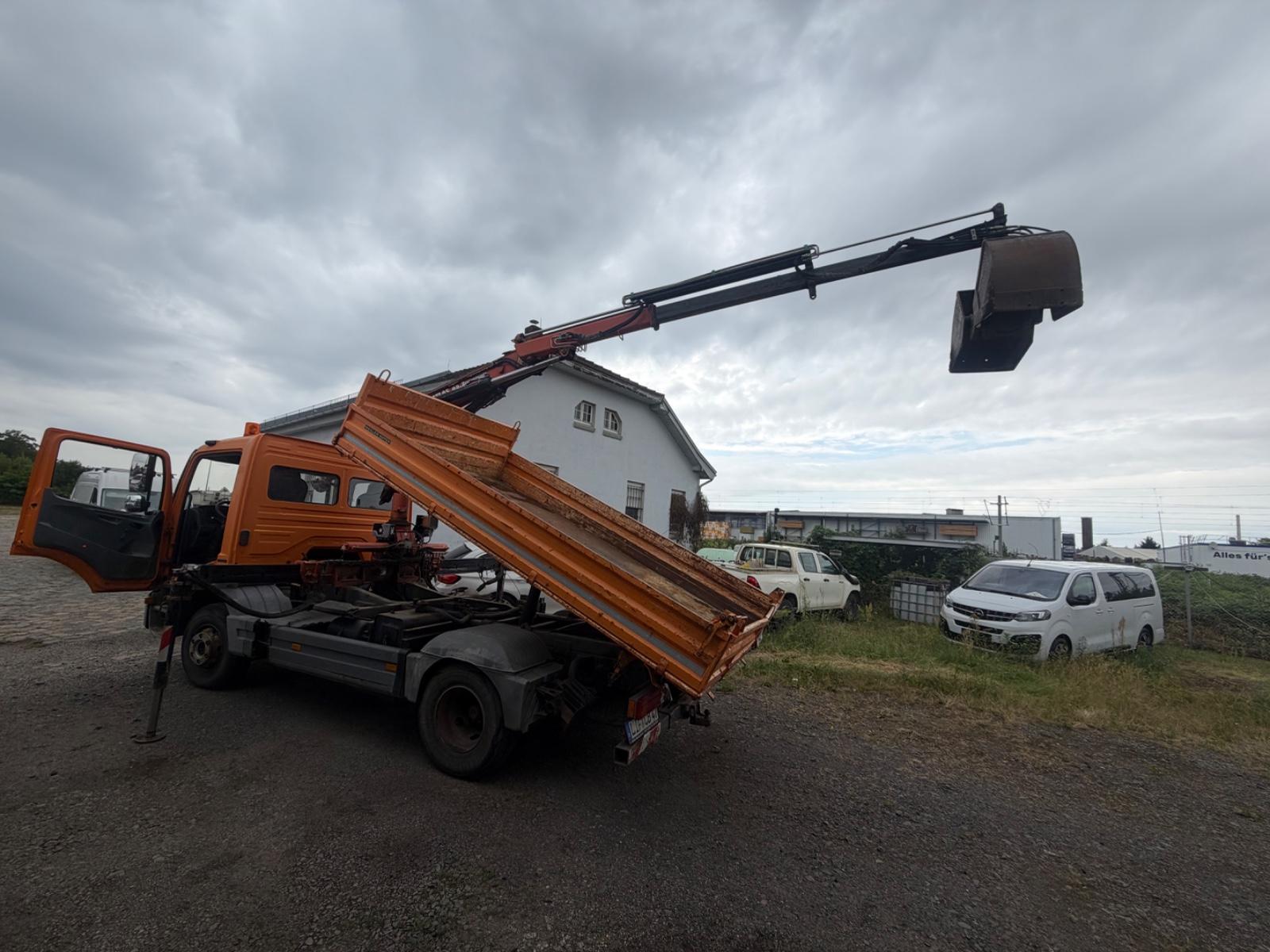 Mercedes-Benz Atego 922 3 Seitenkipper Atlas 65.2 Funk/Fern