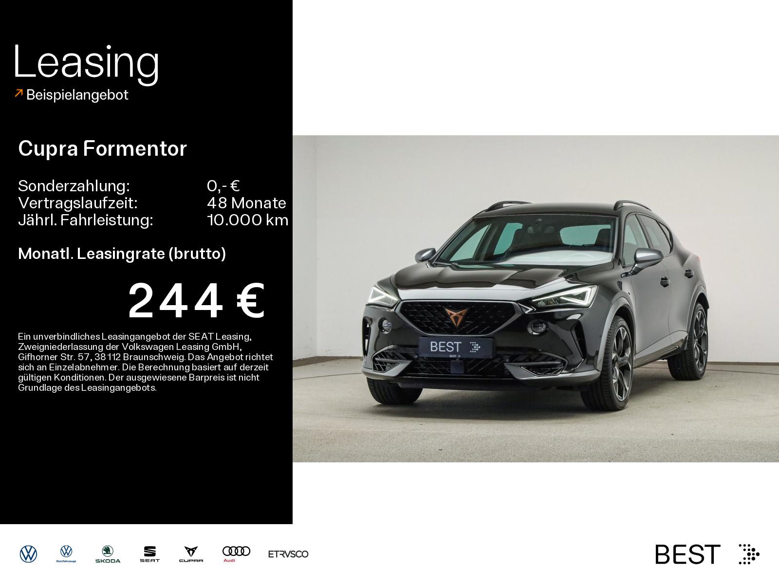 Cupra Formentor 2.0 TSI 4DRIVE DSG VZ*LED*AHK*KAMERA*B