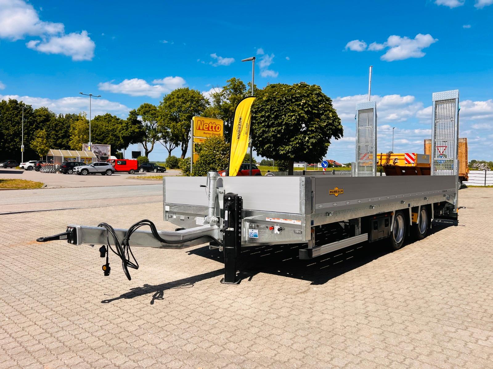 Humbaur 14,4 t. Tieflader HBTZ146224BS, 6,2 m, Alu-BW