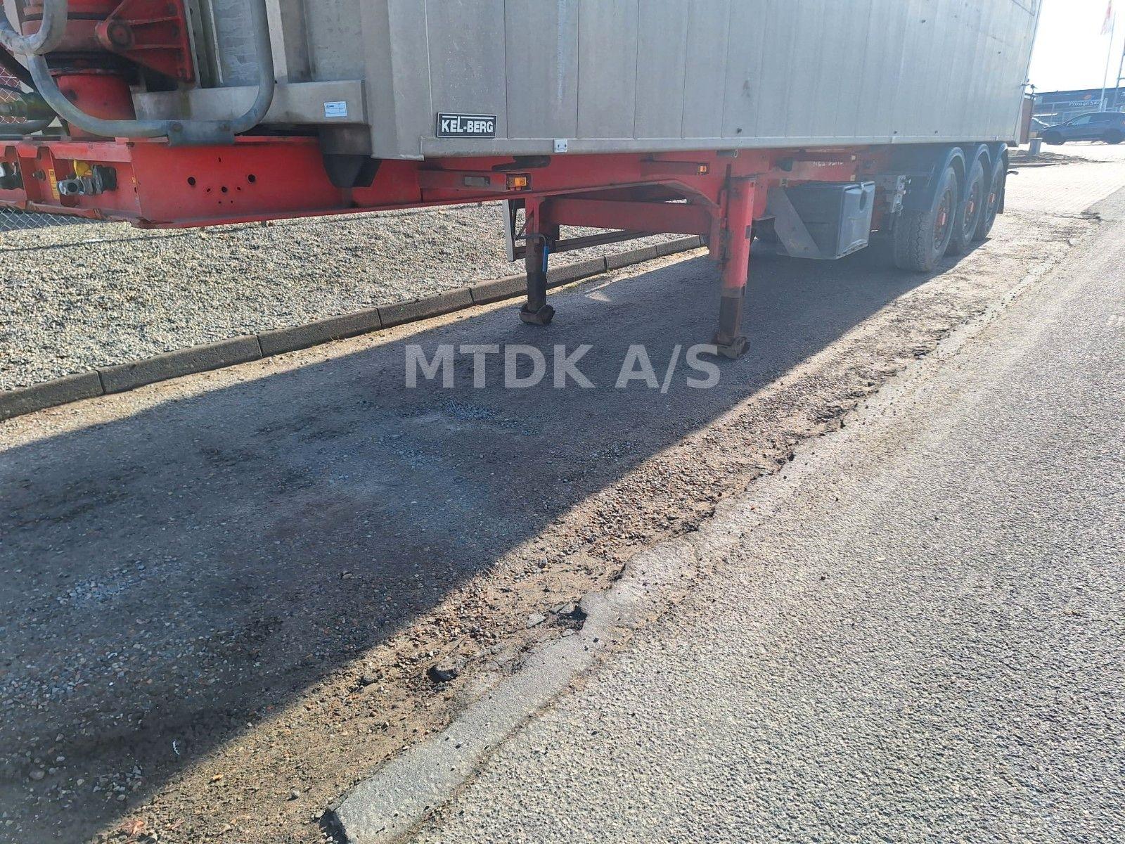 Kel-Berg 48 m3 3 akslet tiptrailer