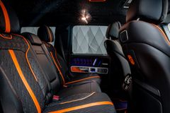 G 63 AMG GCD 820 BLACK/BLACK-ORANGE FULL CARBON