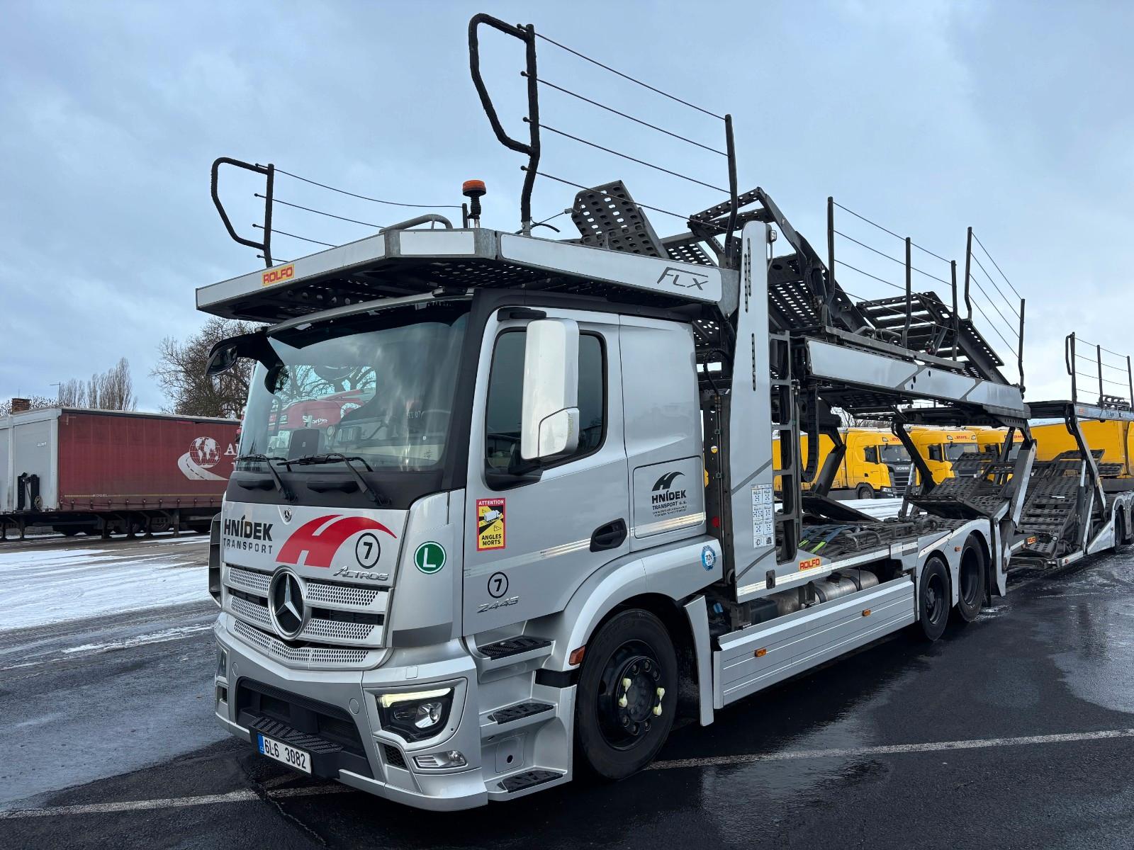 Mercedes-Benz Actros 2443 6x2 + ROLFO FLX VDI