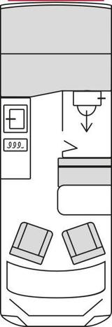 Bürstner PAPILLON BETT ALS COUCH | SOFORT VERFÜRGBAR uvm. - Bürstner Papillon