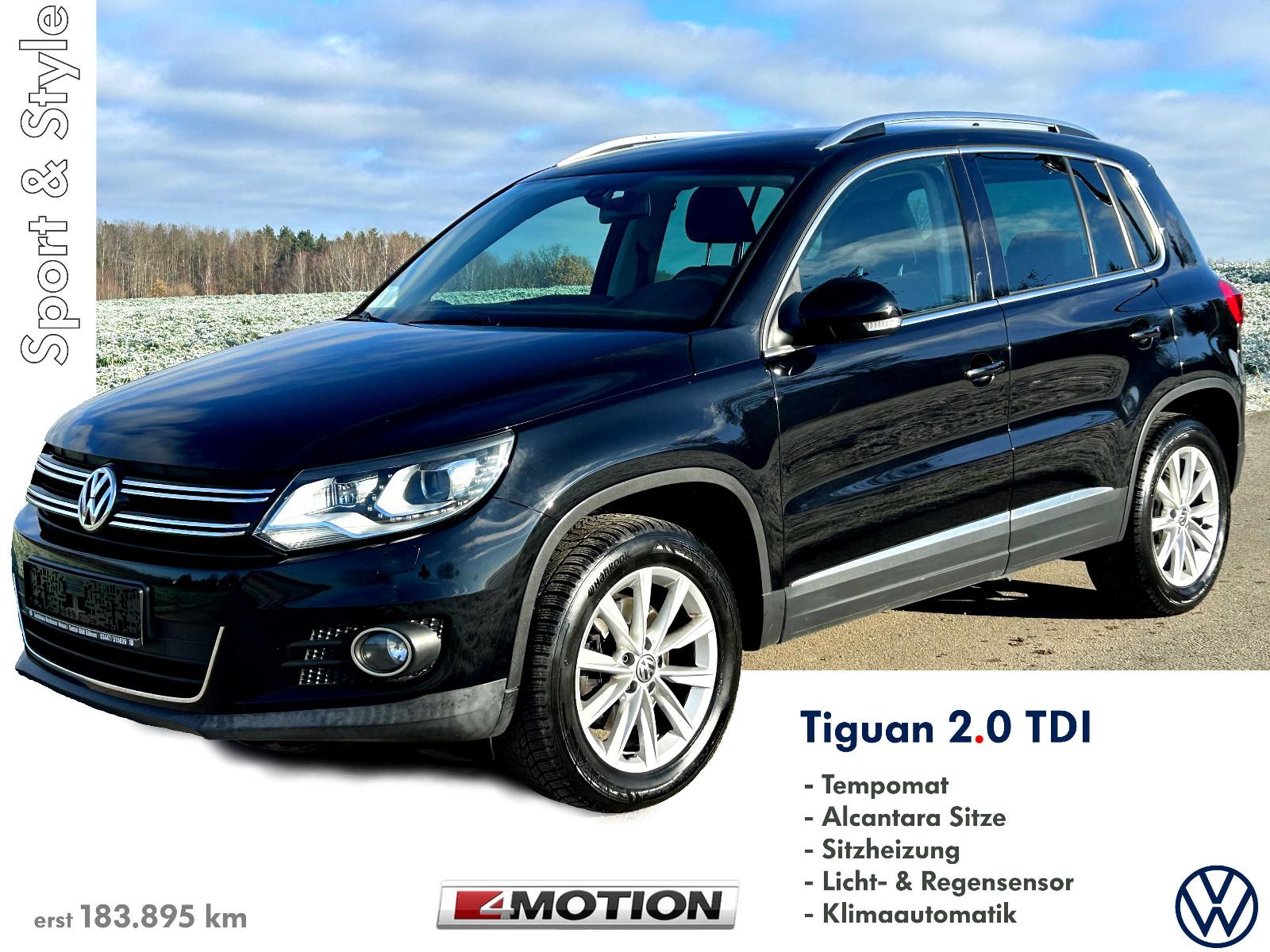 Volkswagen Tiguan Sport & Style 4Motion BiXenon Alcant Temp