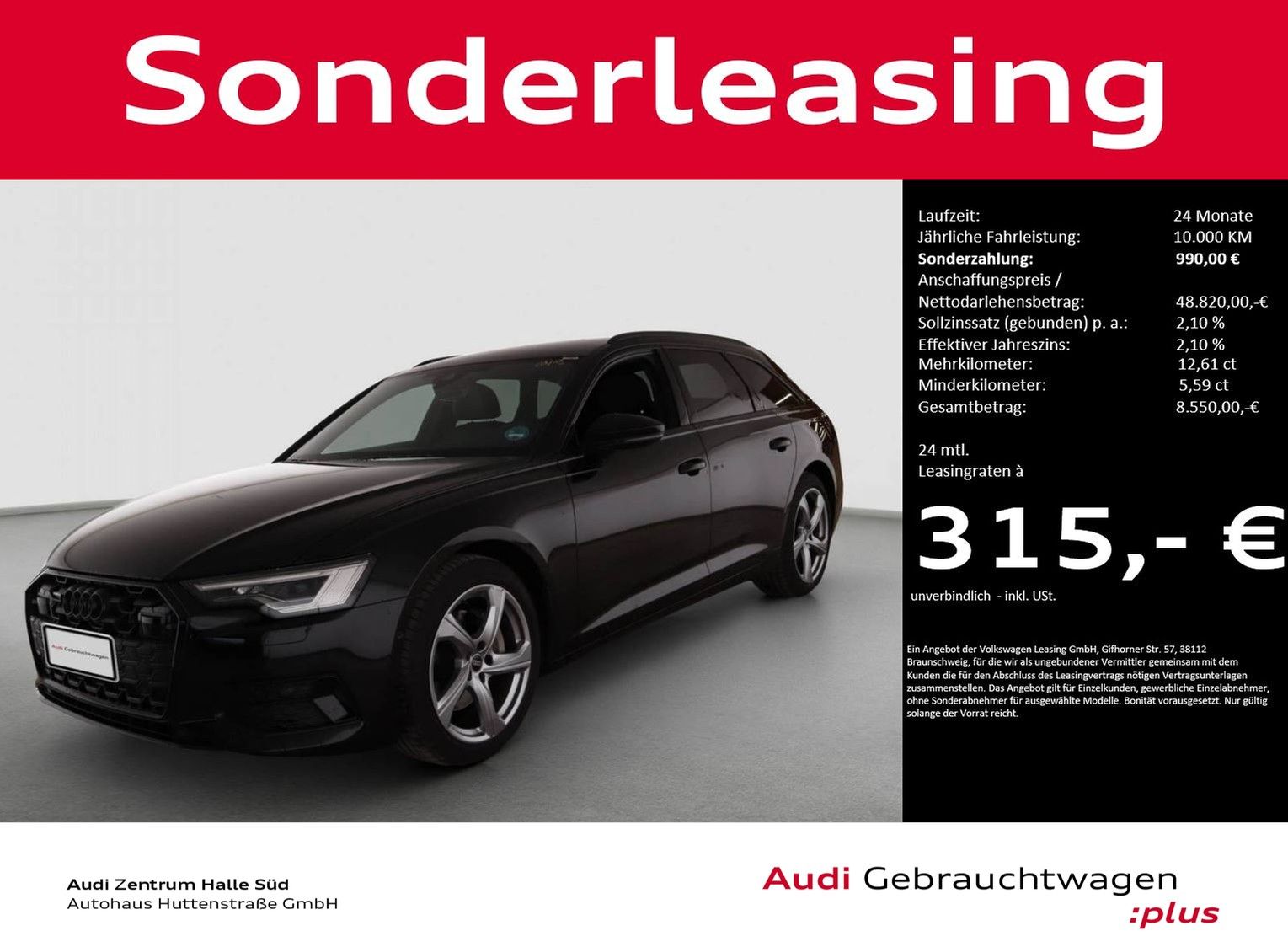 Audi A6 Avant 45 TDI qu advanced MATRIX TOUR AHK