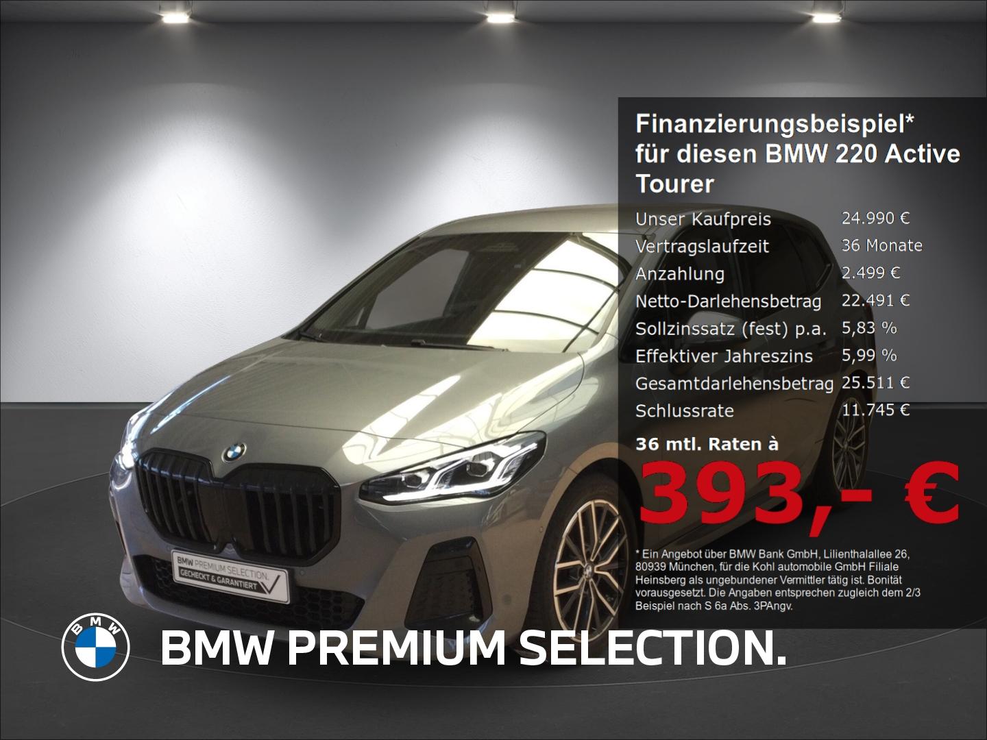 BMW 220 Active Tourer M Sport Harman Kardon Sitzheiz
