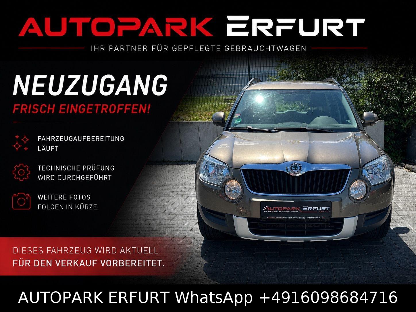 Skoda Yeti Ambition*Klima*StzH*PDC*TÜV+SERVICE+GARANTI