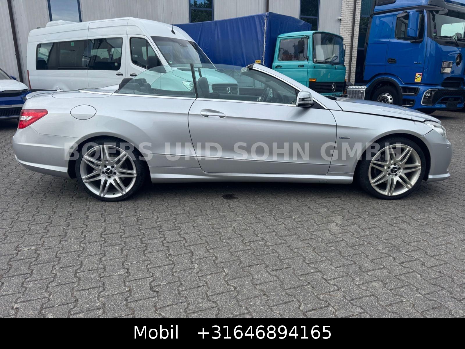Mercedes-Benz E 350 CGI BlueEfficiency CABRIO, AMG, NAVI,