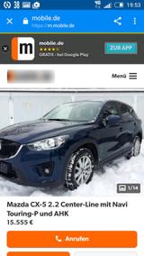 Mazda cx5 2.2d Center-line 2wd - Mazda CX-5 in Dresden
