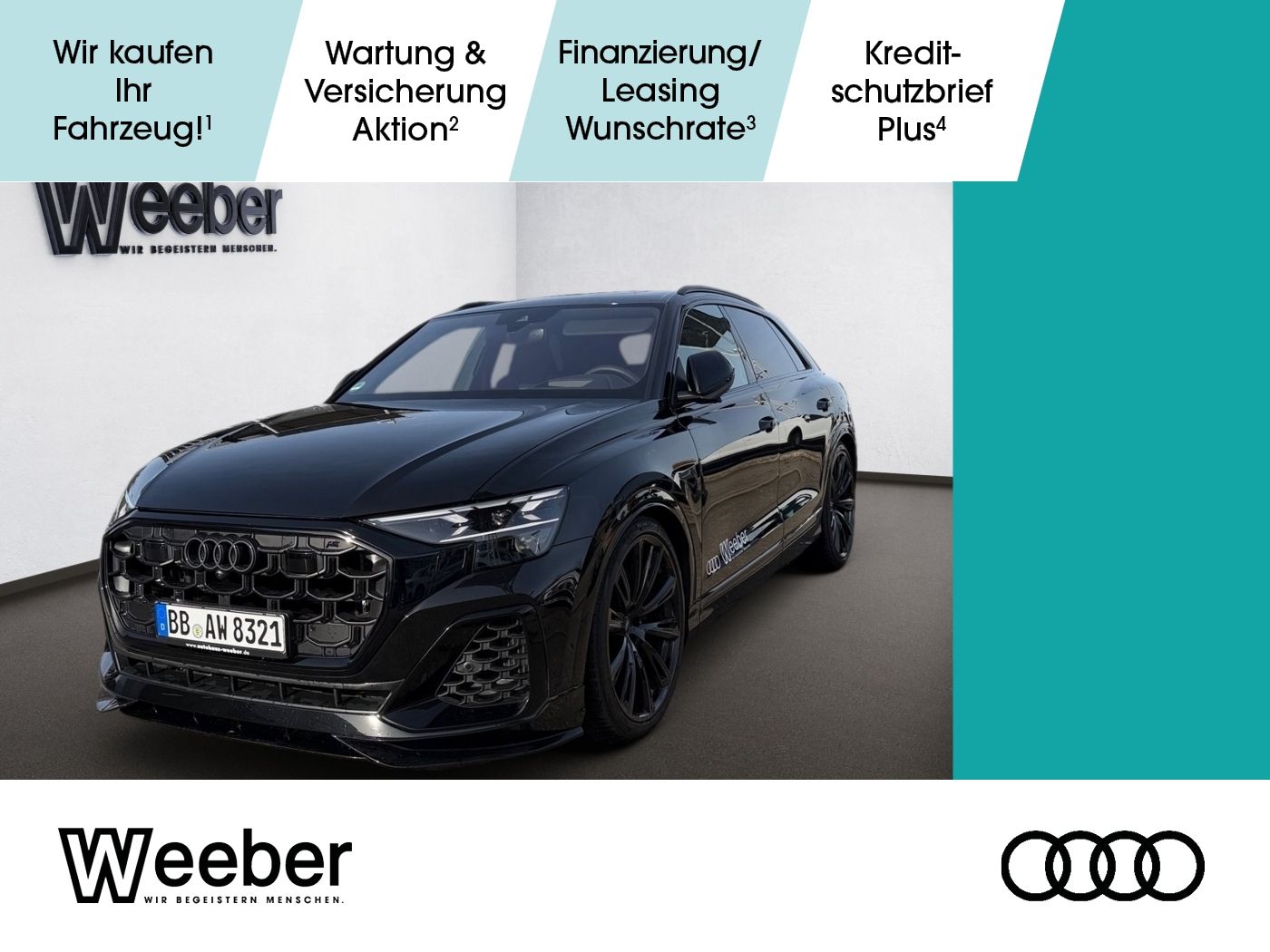 AUDI SQ8 ABT-S Leistungssteigerung HeadUp Panodach