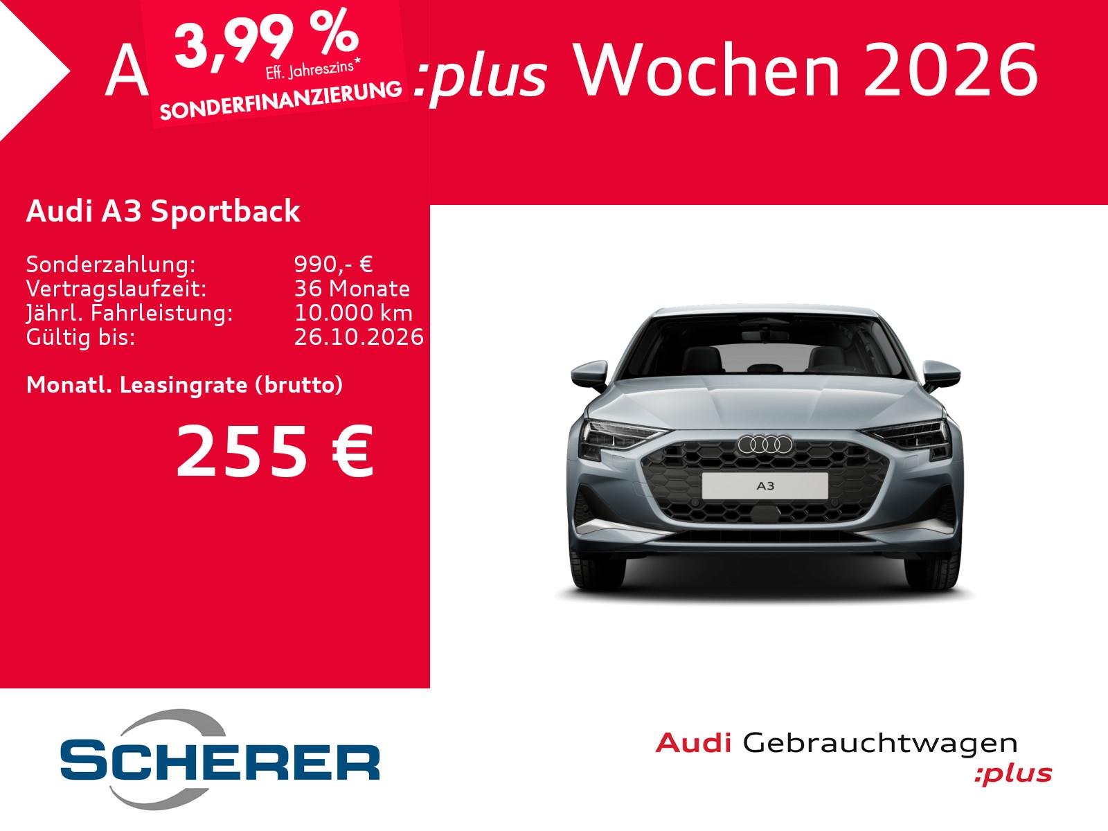 Audi A3 Sportback Advanced TFSI LED NAVI HEAD-UP EINP, миниатюра 3
