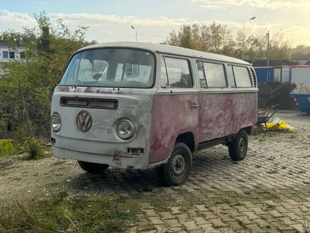 Volkswagen Vw t2a Bus L Deluxe Bulli 7 Sitzer Luxus T...