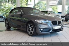 BMW 220 d Sport Line Cabrio~Automatik~Leder~Navi Pro