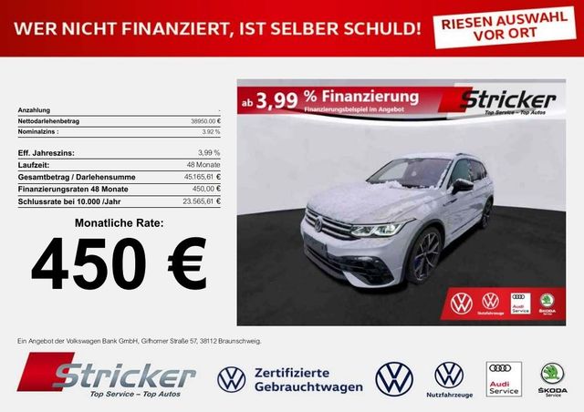 Volkswagen Tiguan R "Black-Style" 2.0FSI 4M DSG 450,-ohne A