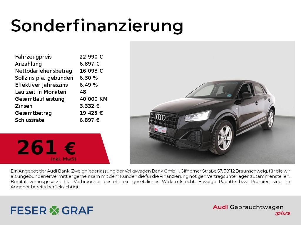 Audi Q2 30 TFSI S Line Ext Navi,LED,Sportsitze,Kamera