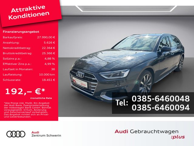 A4 Avant 40 TDI advanced S-tronic SHZ LED ACC