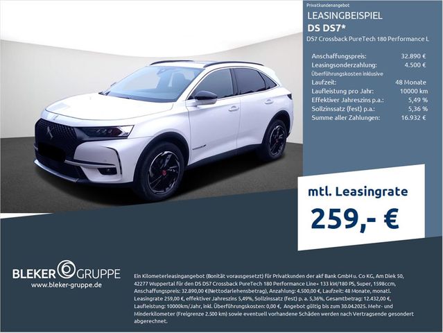 DS Automobiles DS7 Crossback PureTech 180 Performance Line+