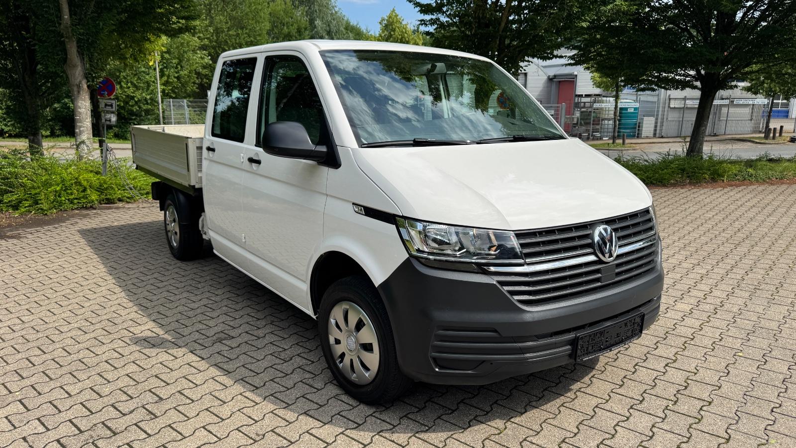 Volkswagen T6 Transporter T6.1 Pritsche DoKa Lang 6 Sitz *LEDER *AHK *1.Hd, миниатюра 4
