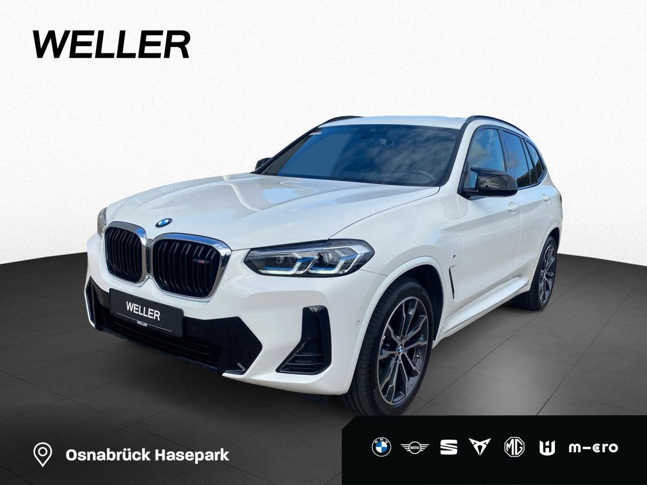 BMW X3 M40i LivPro Laser RFK HUD HiFi DAB eSitze 20"