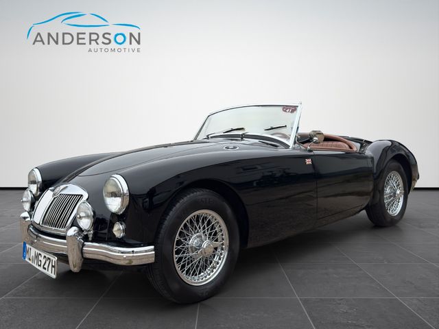 MG MGA 1600 ROADSTER FRAME OFF COGNAC LEDER