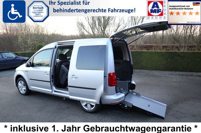 Volkswagen Caddy 1,4TSI DSG*rollstuhlgerecht*Wenderampe*