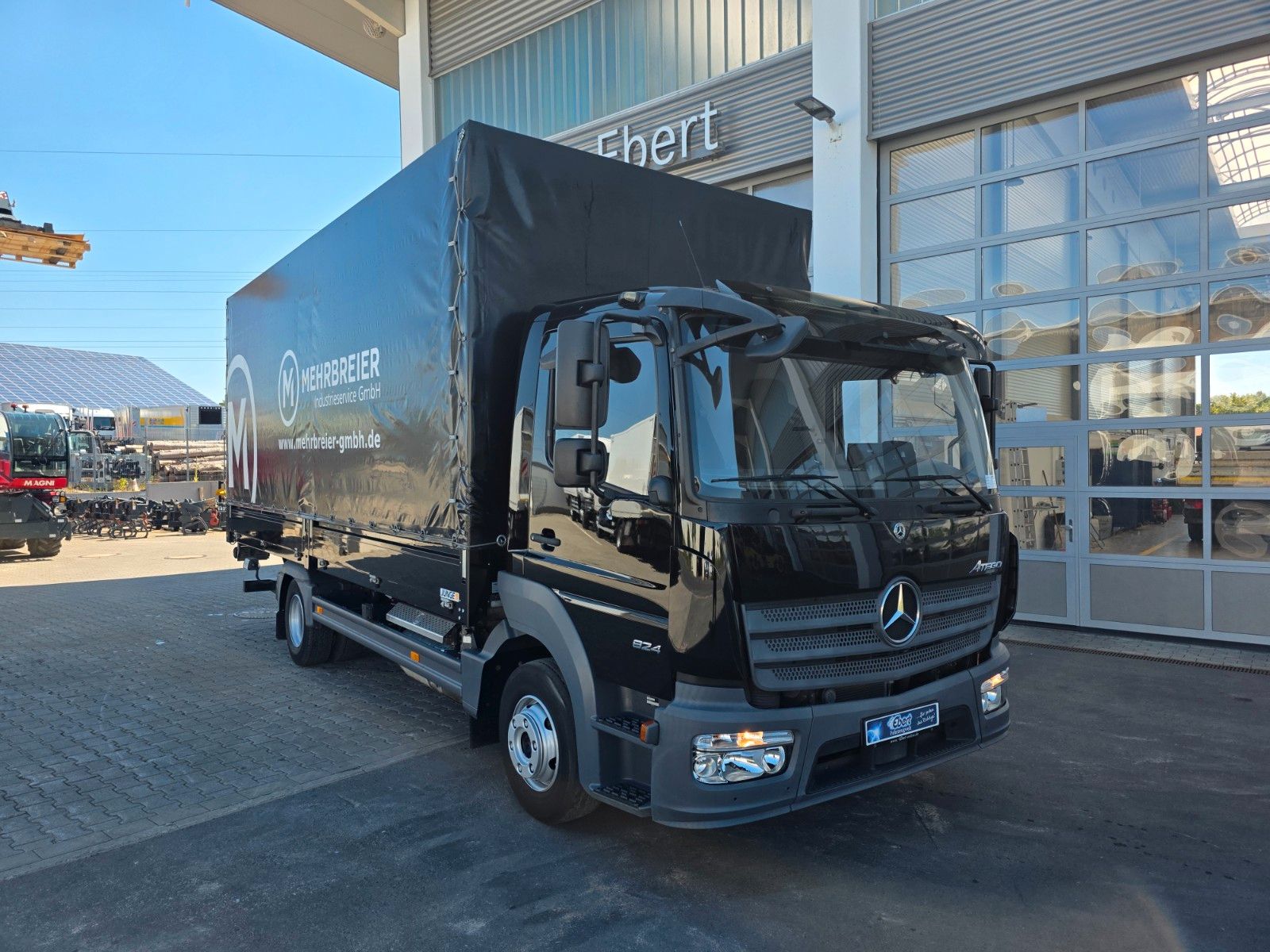 Fahrzeugabbildung Mercedes-Benz Atego 824 L Bär LBW 1.000kg AHK Klima 3 Sitze