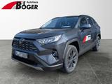 Toyota RAV4 2.5 4x2 Hybrid Teamplayer *SHZ LHZ KAMERA* - mit Hybrid-Antrieb: Grau, Lederlenkrad