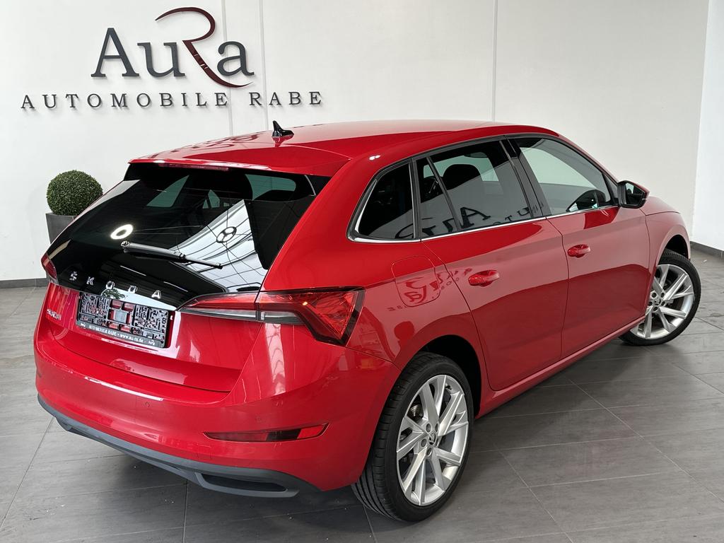 Skoda Scala 2023 г. Красный, пробег 49750 км