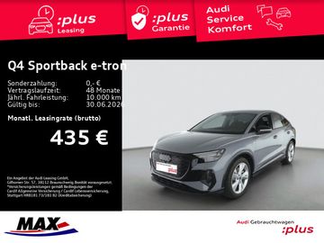 Audi Leasingangebot: Audi Q4 Sportback e-tron 45 S LINE MATRIX+AR HUD+AHK+