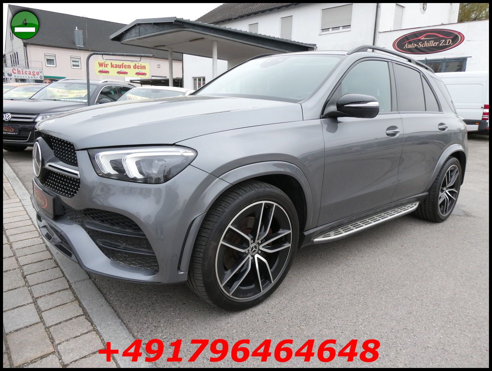 MERCEDES-BENZ GLE 400 d 4M AMG VOLL+PANO+LED+WEBASTO+LEDER+AMG